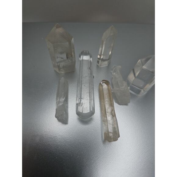White Quartz Crystals 7pcs - Picture 11 of 11